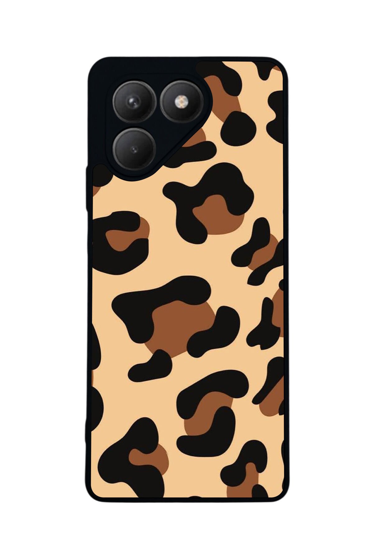 Tecno Pova 7 Mat Uyumlu Siyah Kılıf – Yumuşak Silikon, Koruyucu, Şok Emici Kapak