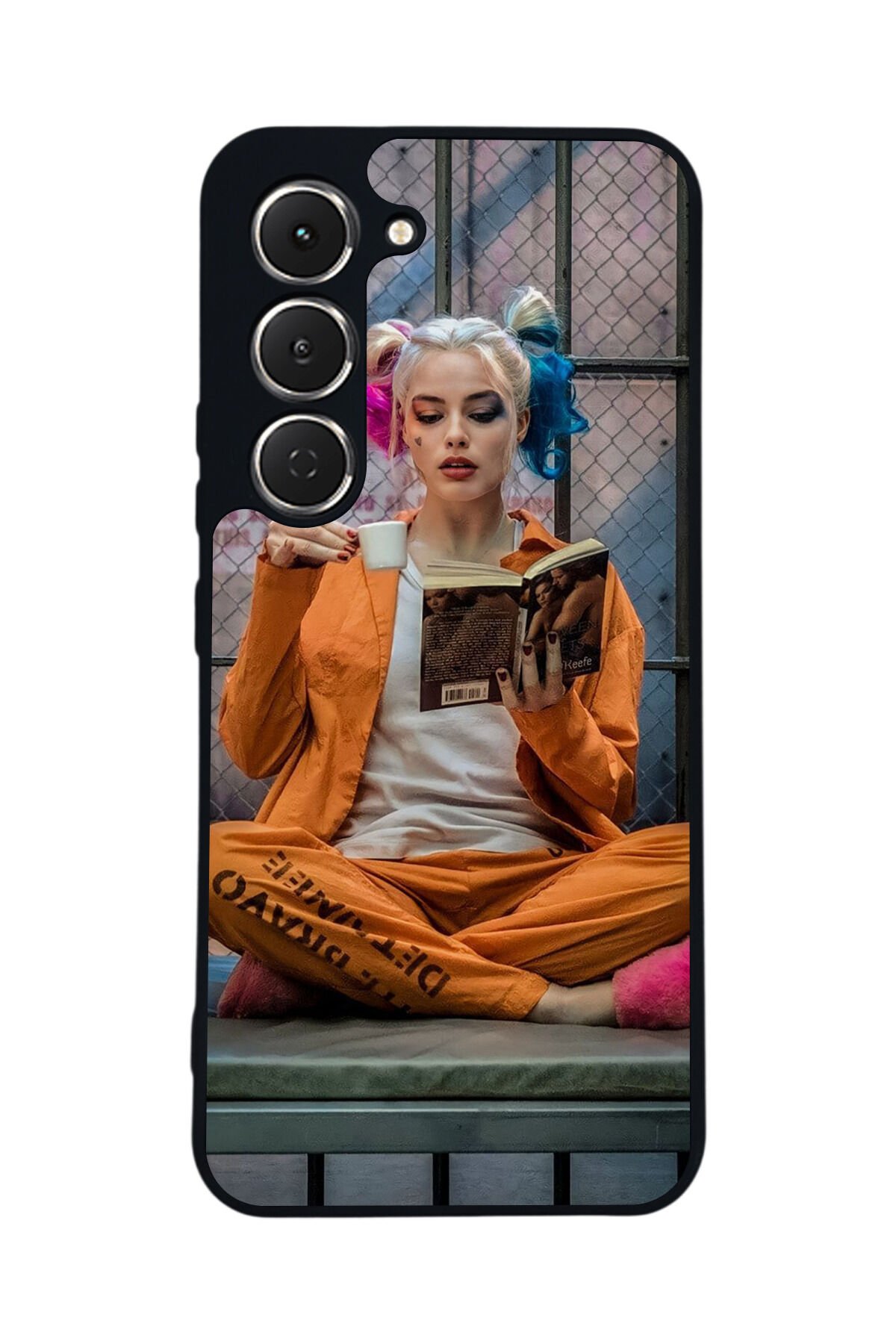 Tecno Spark 40 Pro Uyumlu HarleyQueen Tasarımlı Glossy Premium Kılıf