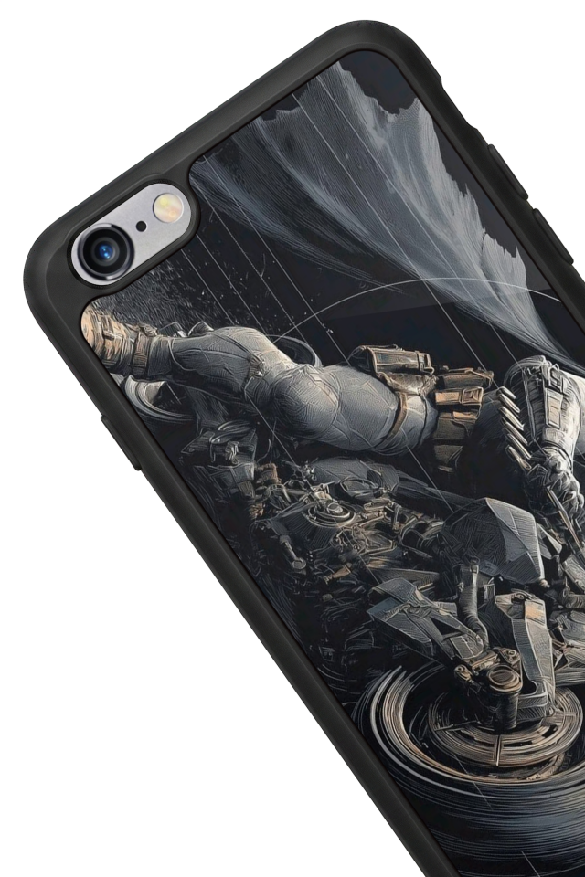 iPhone 6 Plus Uyumlu Batman Tasarımlı Glossy Premium Kılıf