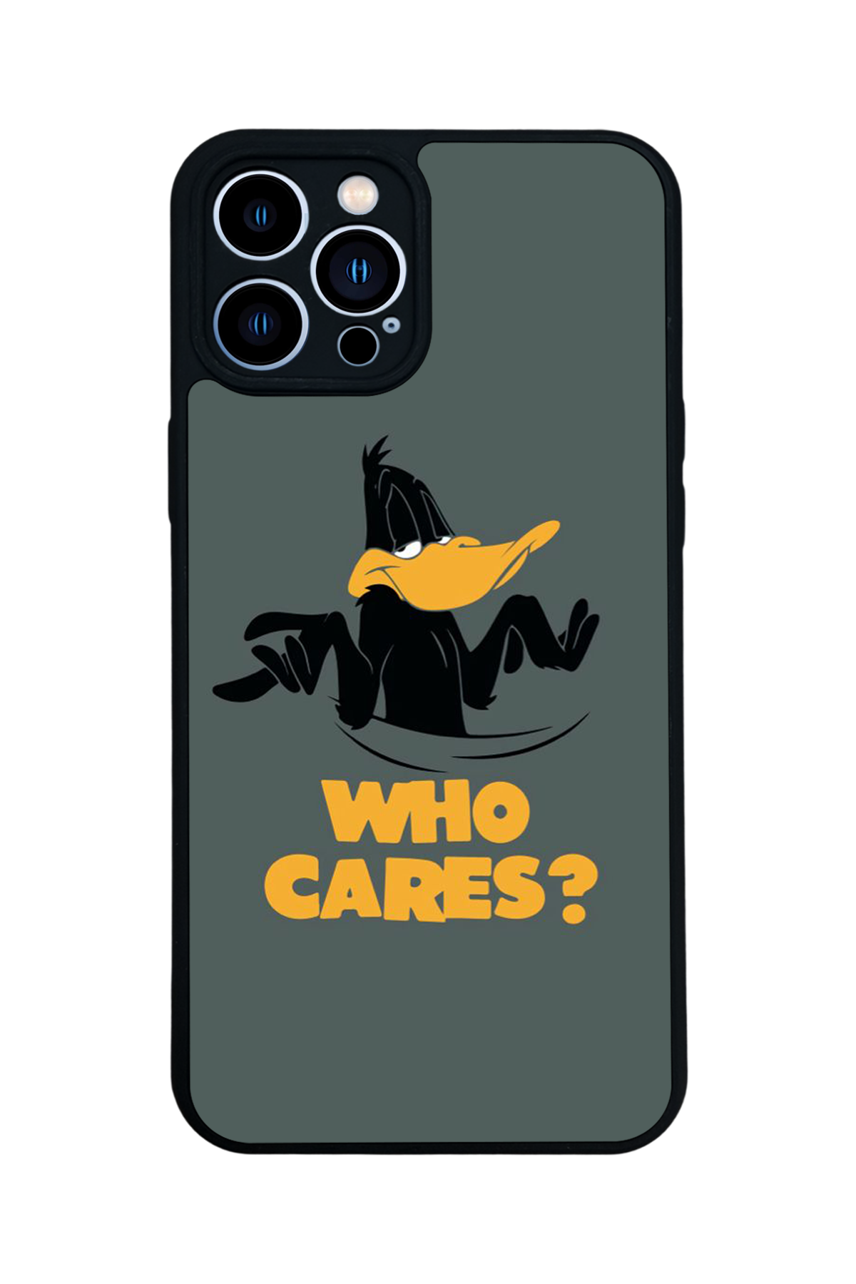 iPhone 13 Pro Max Uyumlu Daffy duck Tasarımlı Glossy Premium Kılıf