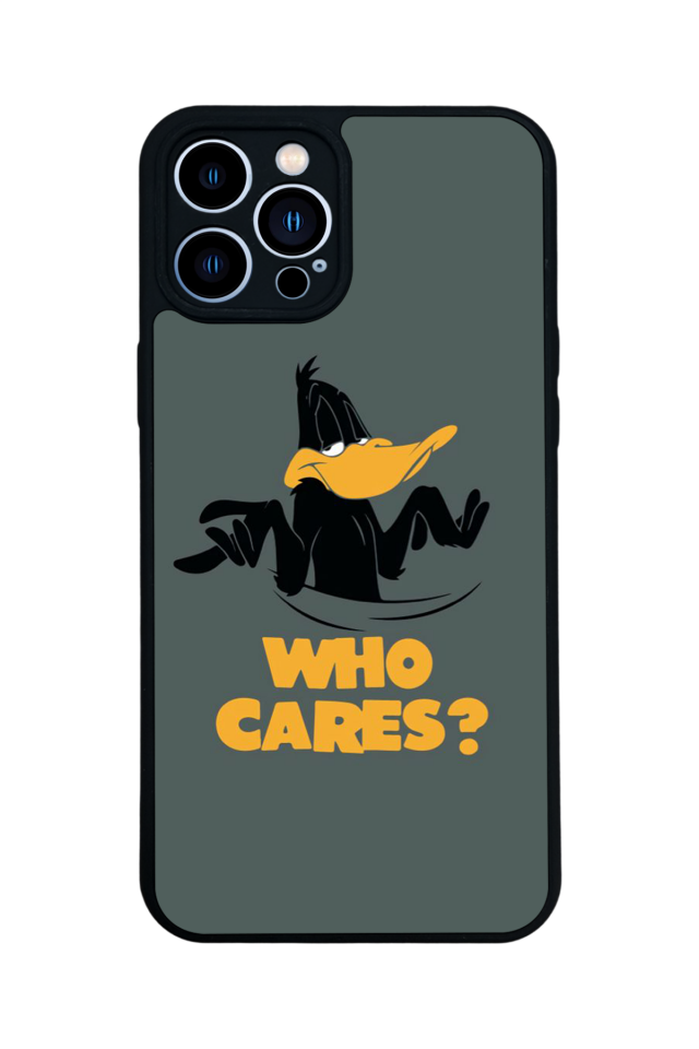 iPhone 13 Pro Max Uyumlu Daffy duck Tasarımlı Glossy Premium Kılıf