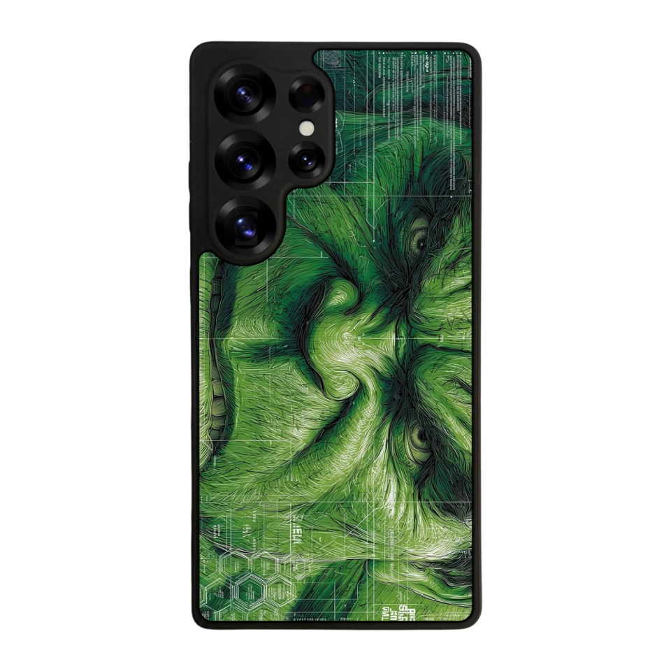 Samsung Galaxy S25 Ultra Uyumlu Hulk Tasarımlı Glossy Premium Kılıf