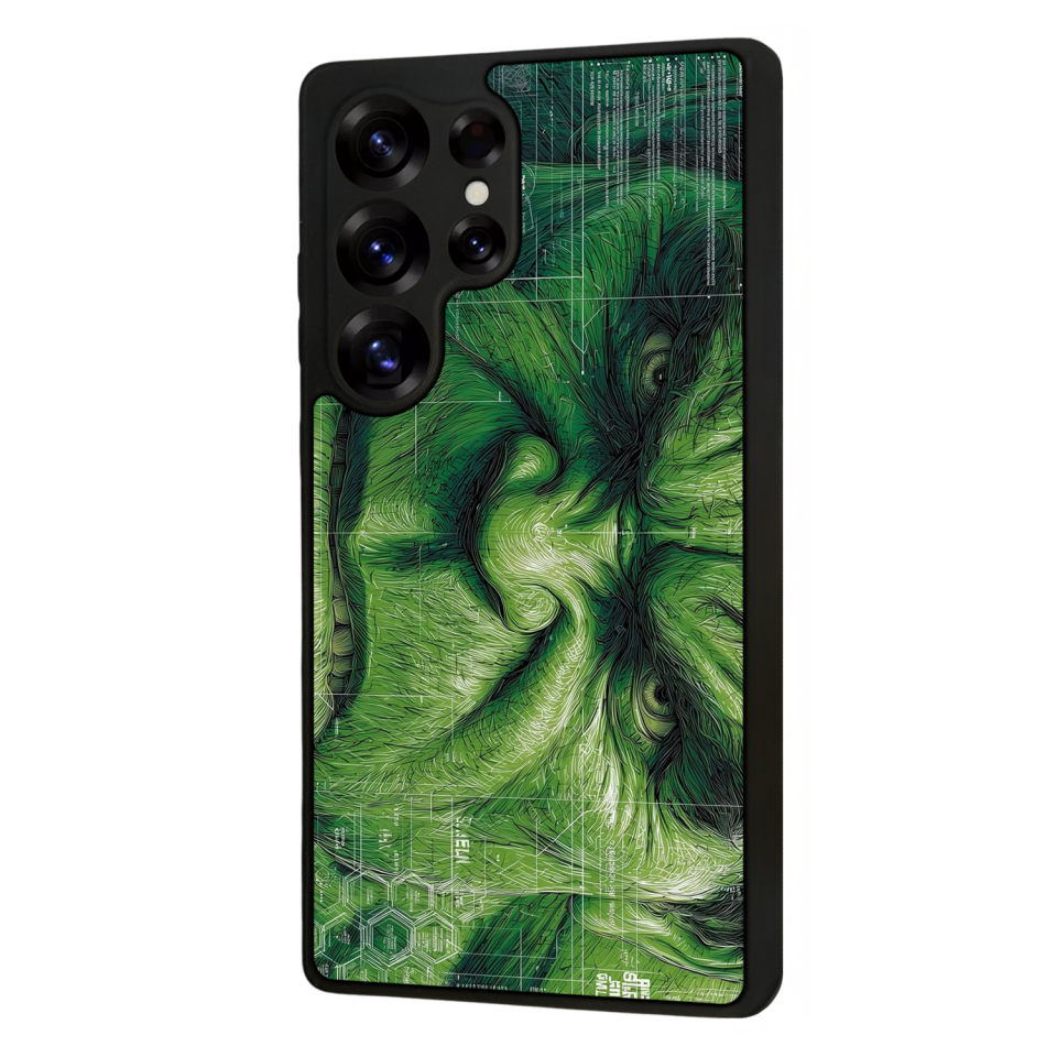 Samsung Galaxy S25 Ultra Uyumlu Hulk Tasarımlı Glossy Premium Kılıf