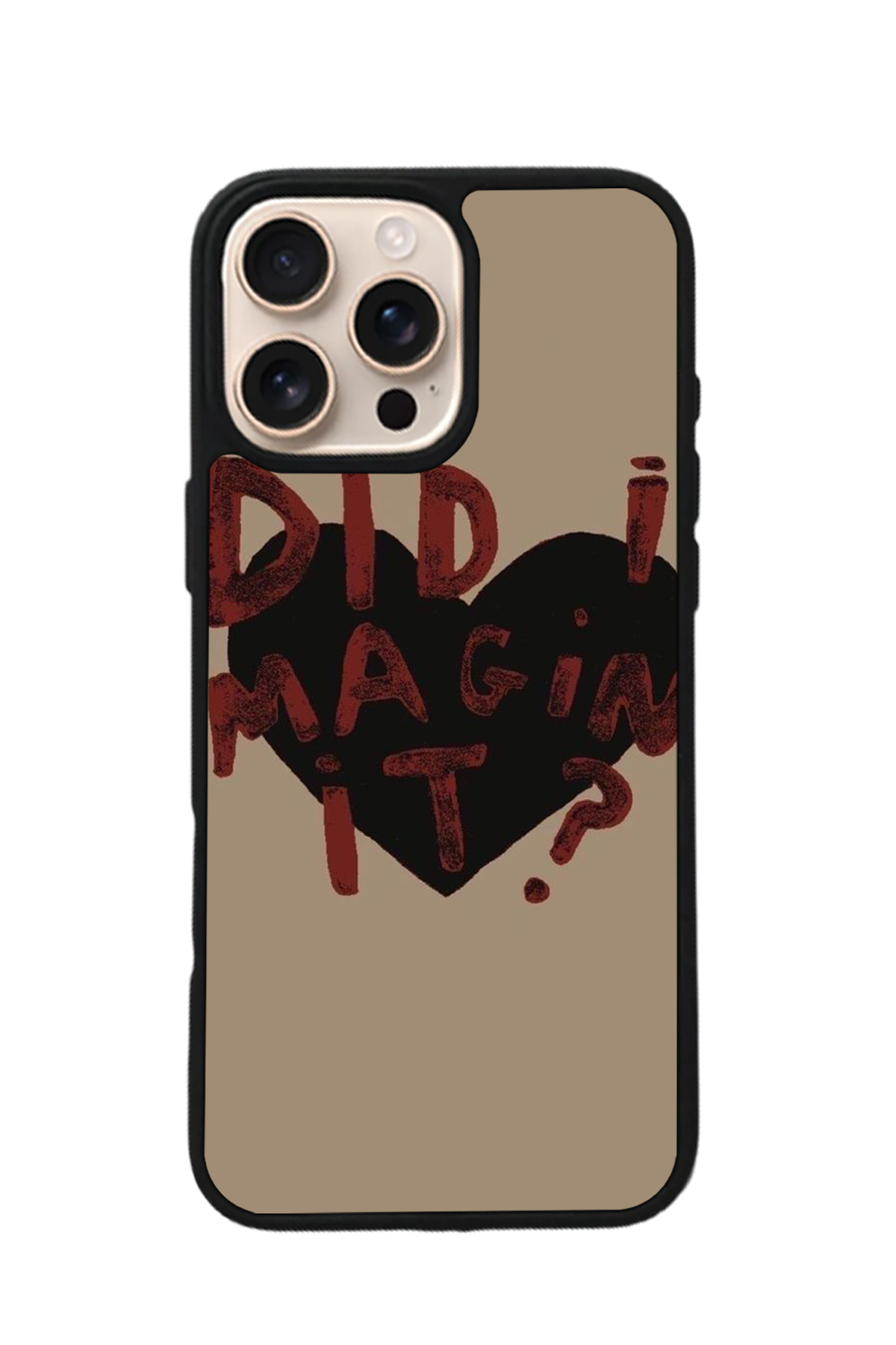 iPhone 15 Pro Max Uyumlu Kalp Love Tasarımlı Glossy Premium Kılıf
