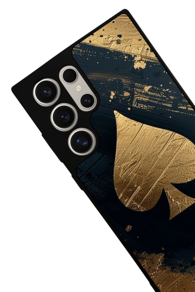 Samsung Galaxy S22 Ultra Uyumlu Kart Tasarımlı Glossy Premium Kılıf