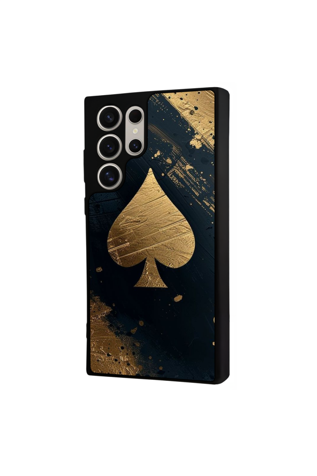 Samsung Galaxy S22 Ultra Uyumlu Kart Tasarımlı Glossy Premium Kılıf