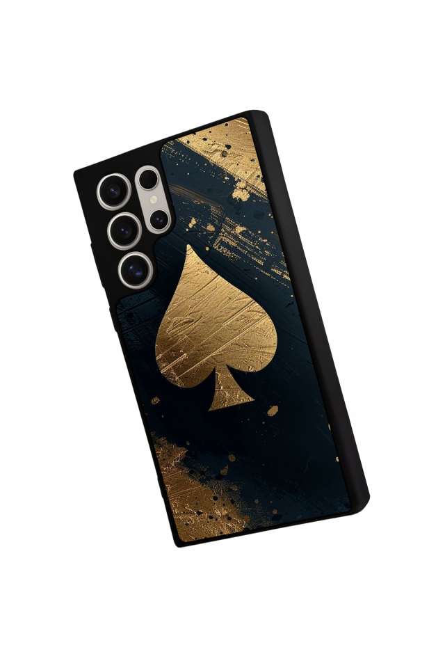 Samsung Galaxy S22 Ultra Uyumlu Kart Tasarımlı Glossy Premium Kılıf