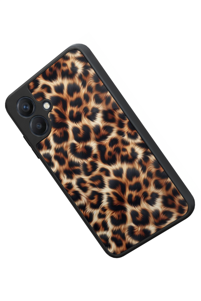Samsung Galaxy A07 Uyumlu Leopar Tasarımlı Glossy Premium Kılıf