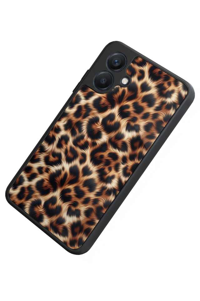 Samsung Galaxy A07 Uyumlu Leopar Tasarımlı Glossy Premium Kılıf