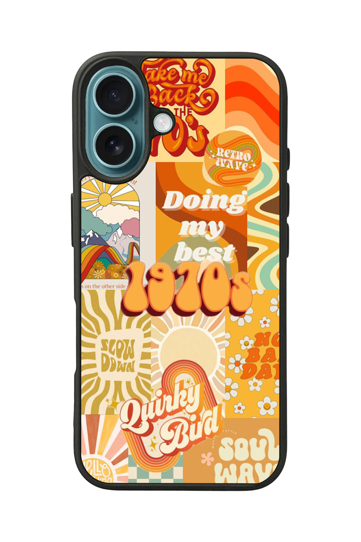 iPhone 16 Uyumlu Poster Tasarımlı Glossy Premium Kılıf