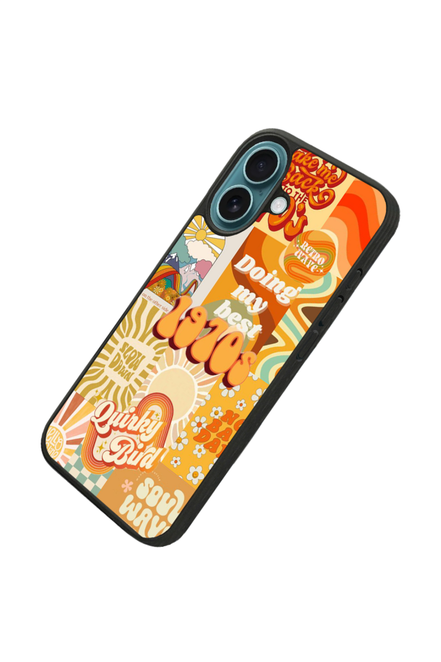 iPhone 16 Uyumlu Poster Tasarımlı Glossy Premium Kılıf