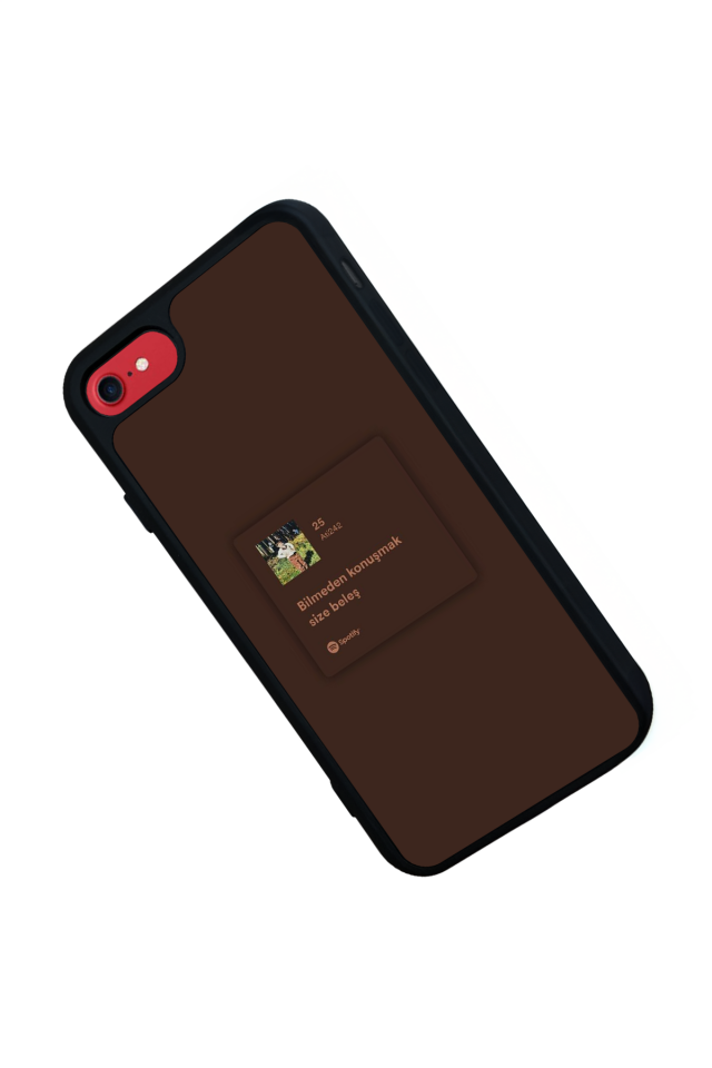 iPhone 7 Uyumlu Sarki Sozleri Tasarımlı Glossy Premium Kılıf
