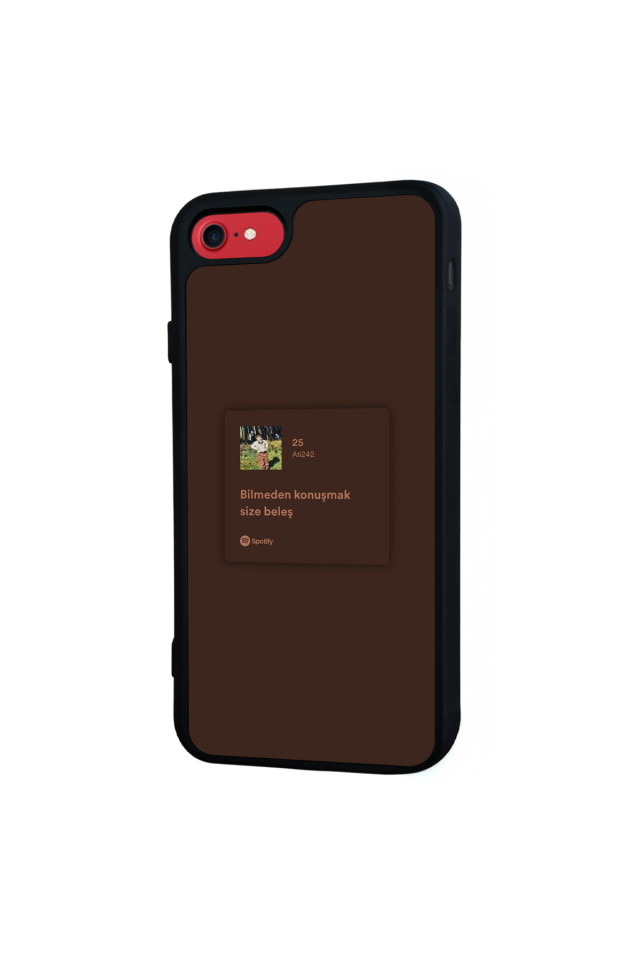 iPhone 7 Uyumlu Sarki Sozleri Tasarımlı Glossy Premium Kılıf