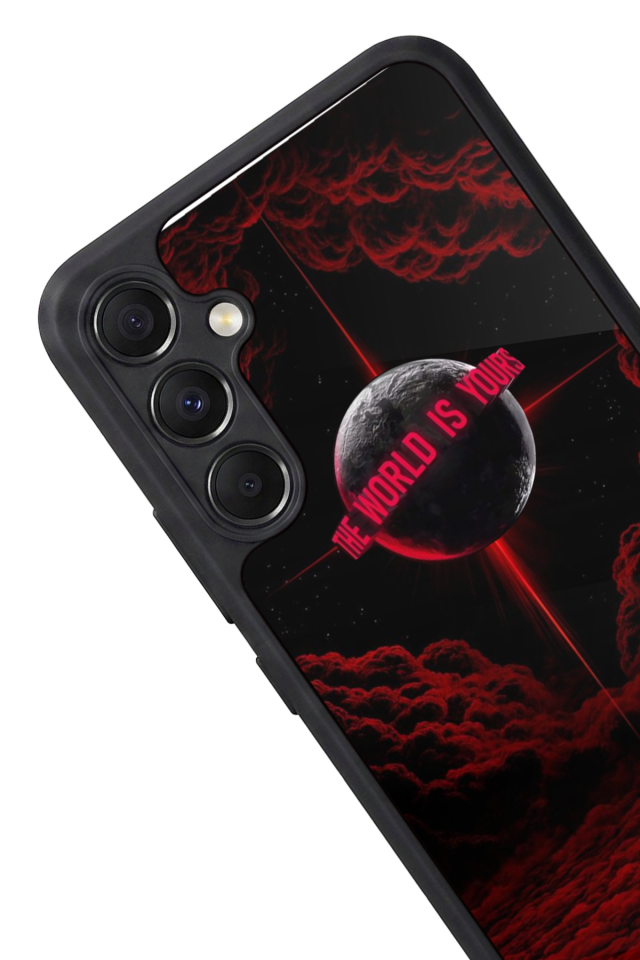 Samsung Galaxy M34 Uyumlu Scarface Tasarımlı Glossy Premium Kılıf