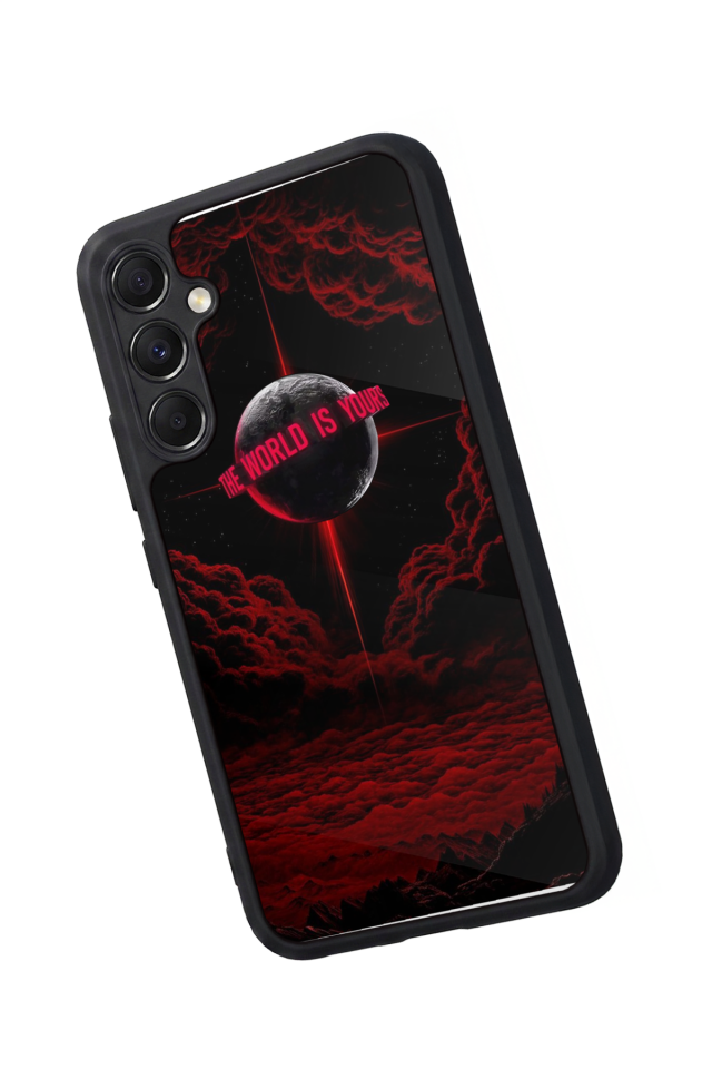 Samsung Galaxy M34 Uyumlu Scarface Tasarımlı Glossy Premium Kılıf