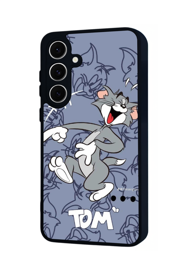 Samsung Galaxy A16 Uyumlu Tom And Jerry Tasarımlı Glossy Premium Kılıf