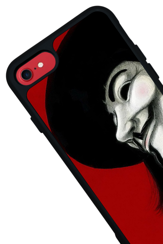 iPhone 8 Uyumlu Vendetta Tasarımlı Glossy Premium Kılıf