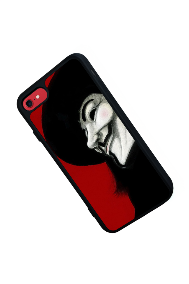 iPhone 8 Uyumlu Vendetta Tasarımlı Glossy Premium Kılıf