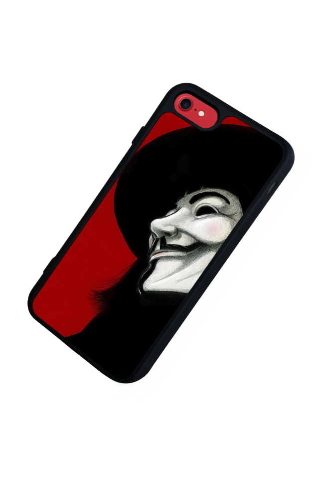 iPhone 8 Uyumlu Vendetta Tasarımlı Glossy Premium Kılıf