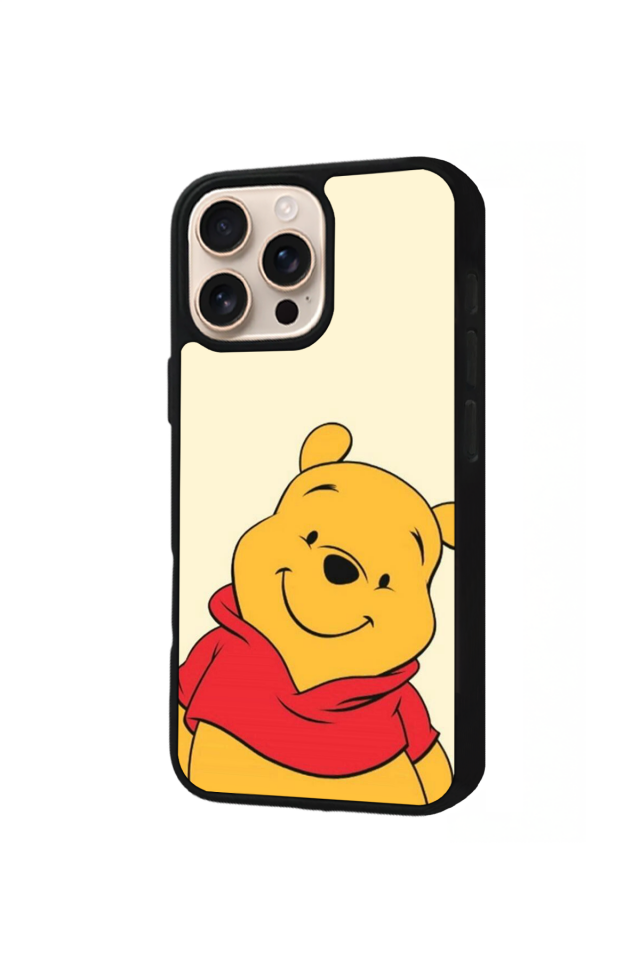 iPhone 16 Pro Max Uyumlu Winnie Tasarımlı Glossy Premium Kılıf