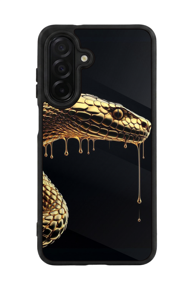 Samsung Galaxy A26 Uyumlu Yılan Tasarımlı Glossy Premium Kılıf