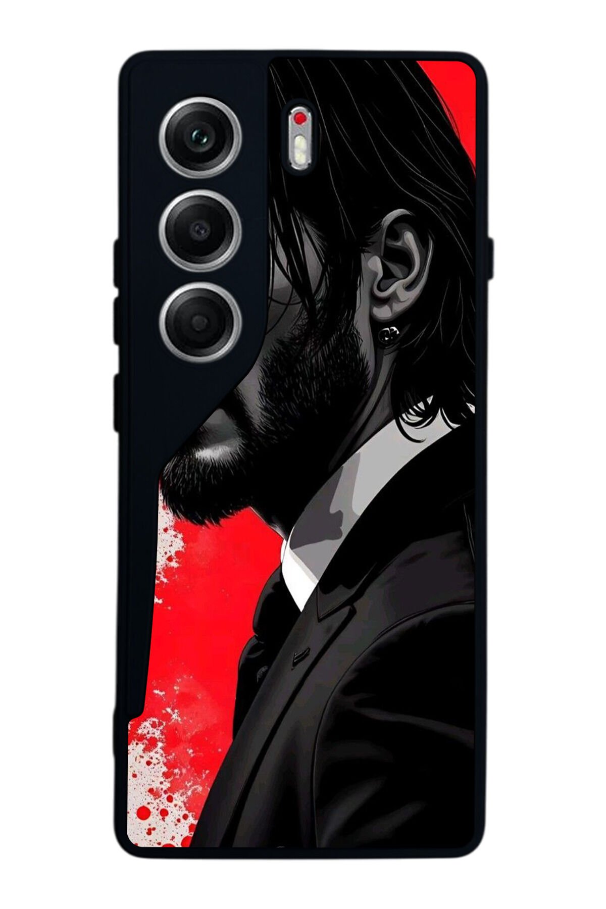 Tecno Camon 40 Uyumlu JohnWick Tasarımlı Glossy Premium Kılıf