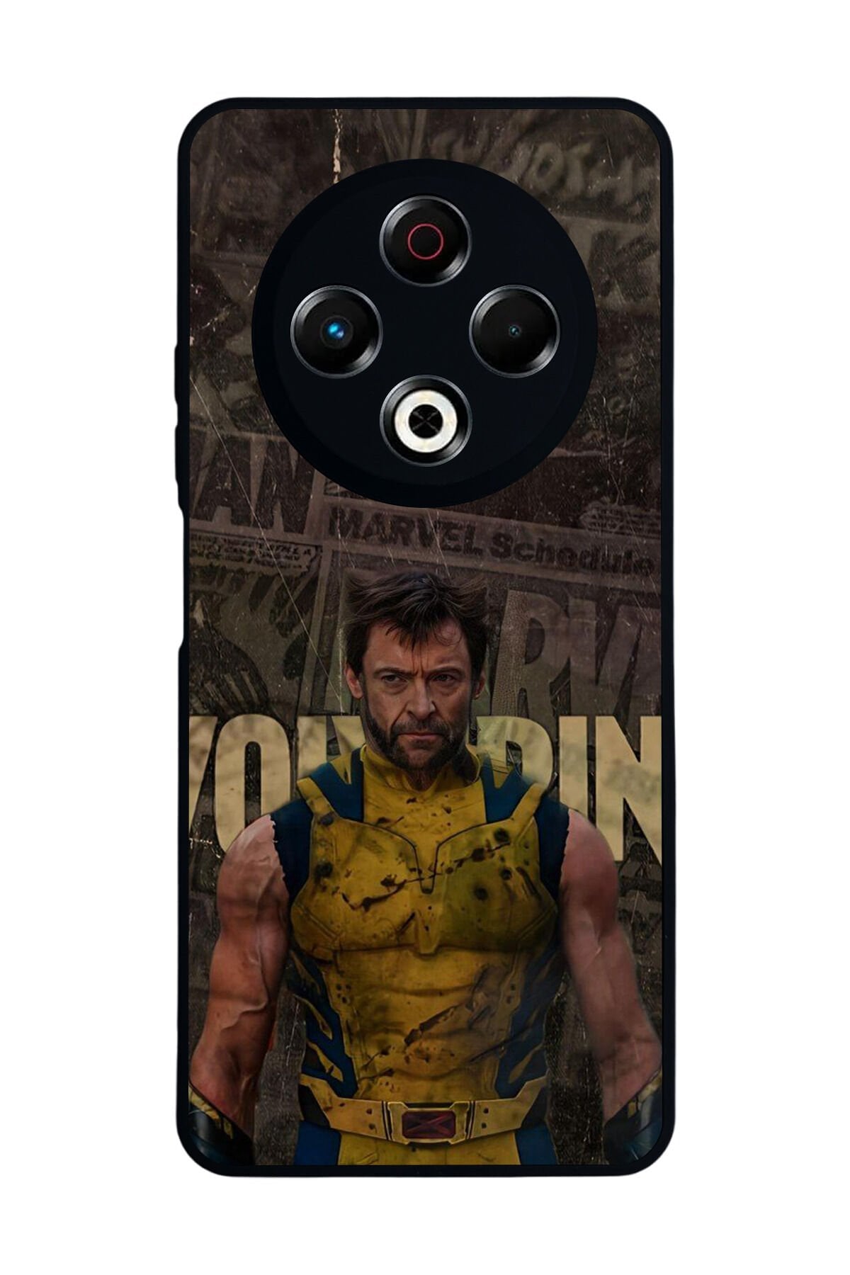 Tecno Spark 30 Uyumlu Wolverine Tasarımlı Glossy Premium Kılıf