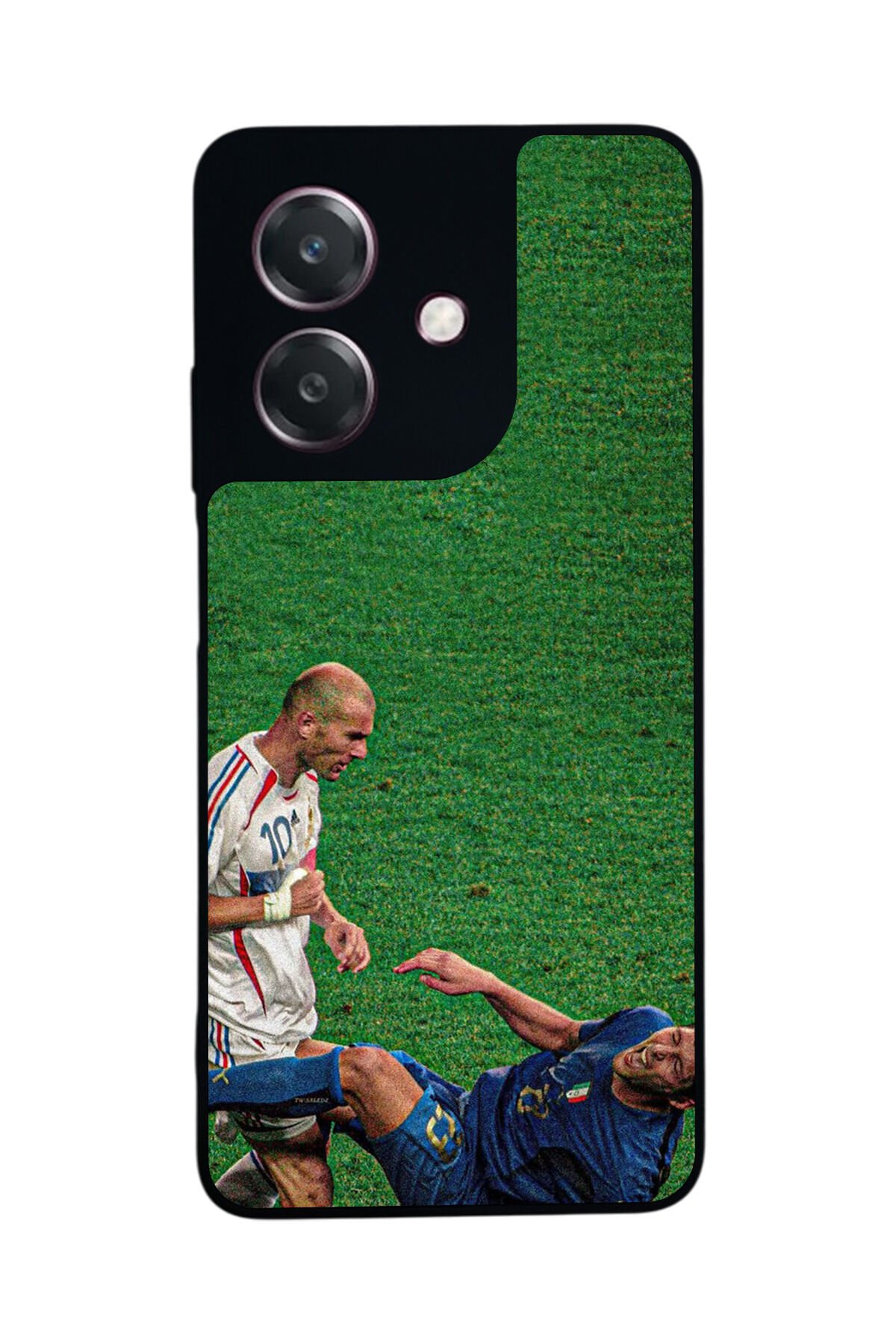 Oppo A3 5G Uyumlu Zidane Tasarımlı Glossy Premium Kılıf