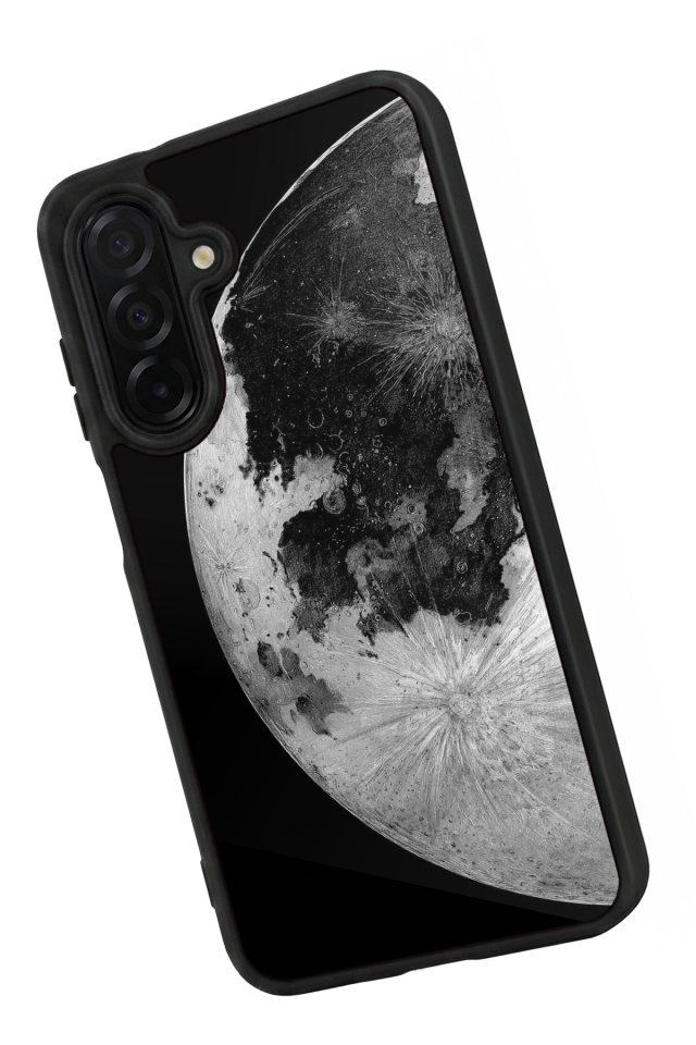 Samsung Galaxy A26 Uyumlu Ay Tasarımlı Glossy Premium Kılıf