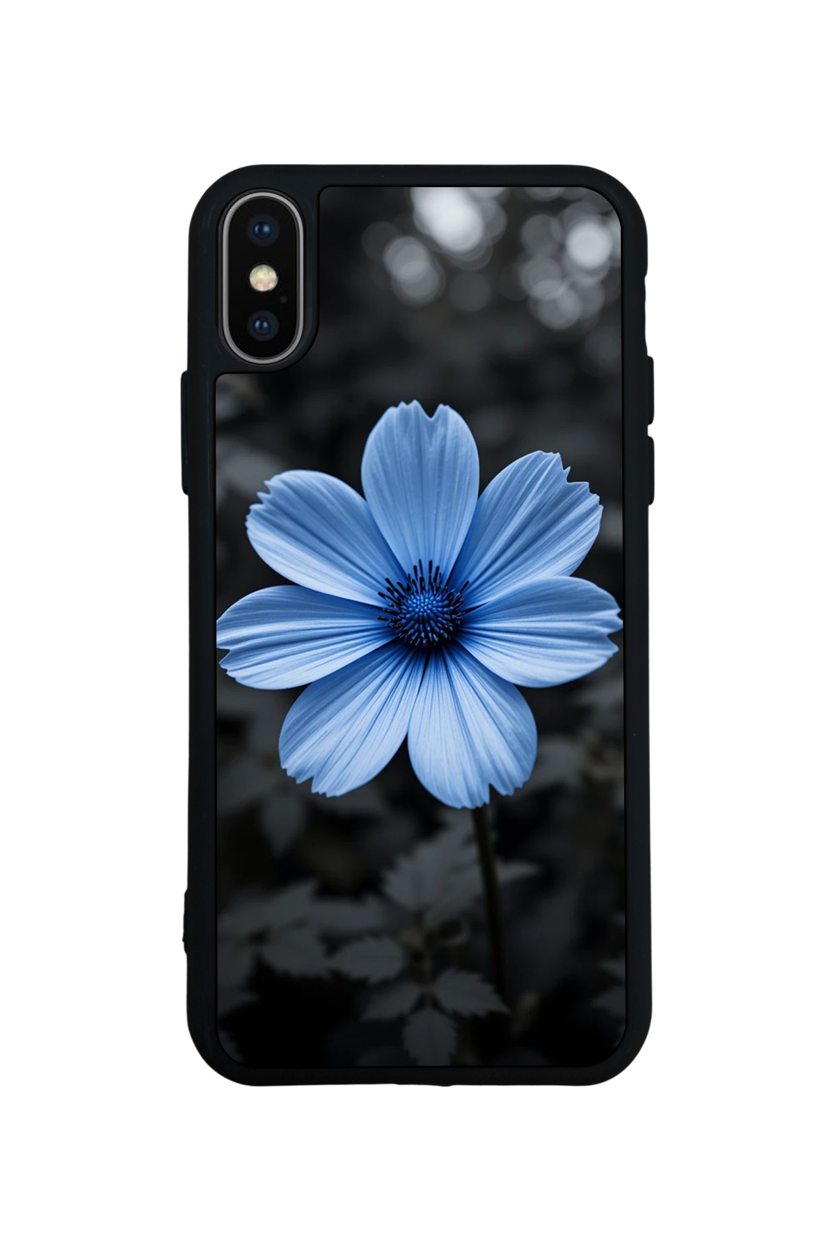 iPhone XS Max Uyumlu Cicek Tasarımlı Glossy Premium Kılıf