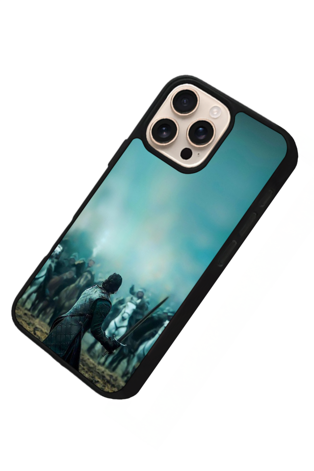 iPhone 15 Pro Uyumlu GameOfThrones Tasarımlı Glossy Premium Kılıf