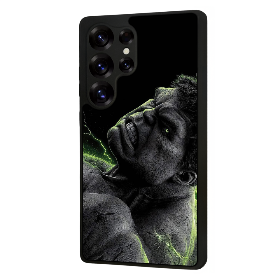 Samsung Galaxy S25 Ultra Uyumlu Hulk Tasarımlı Glossy Premium Kılıf
