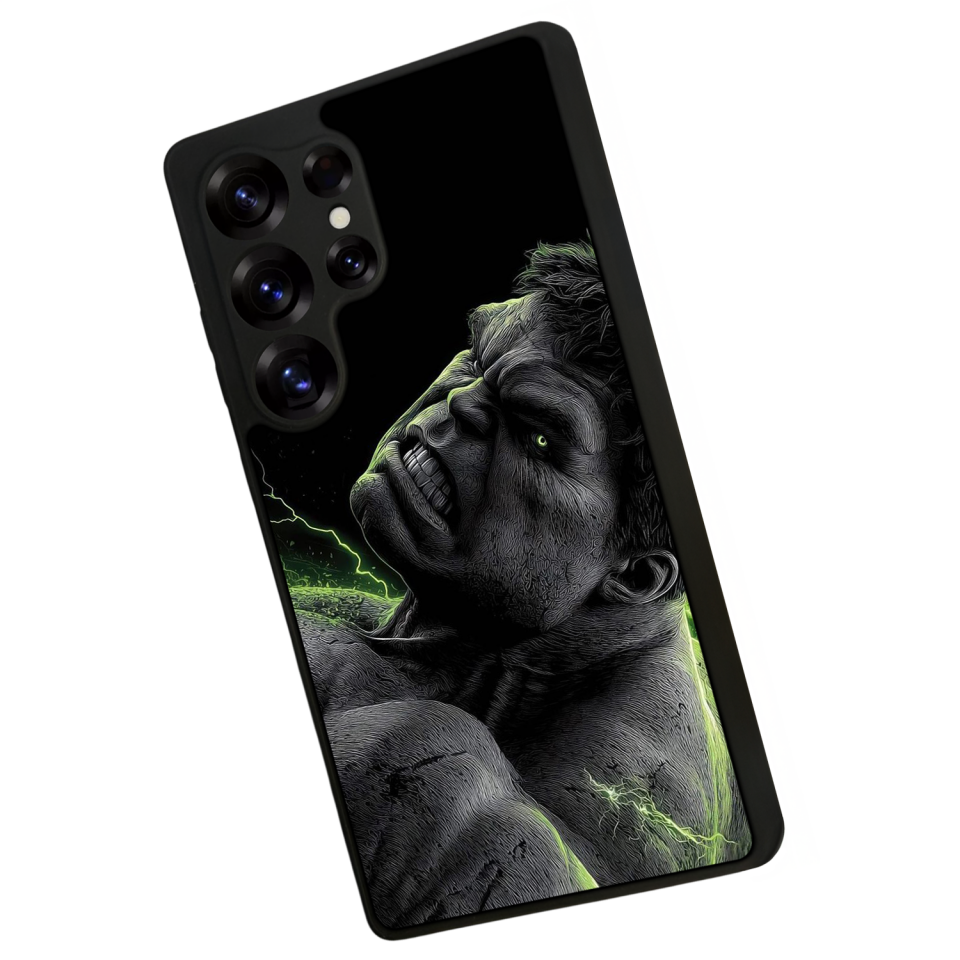 Samsung Galaxy S25 Ultra Uyumlu Hulk Tasarımlı Glossy Premium Kılıf