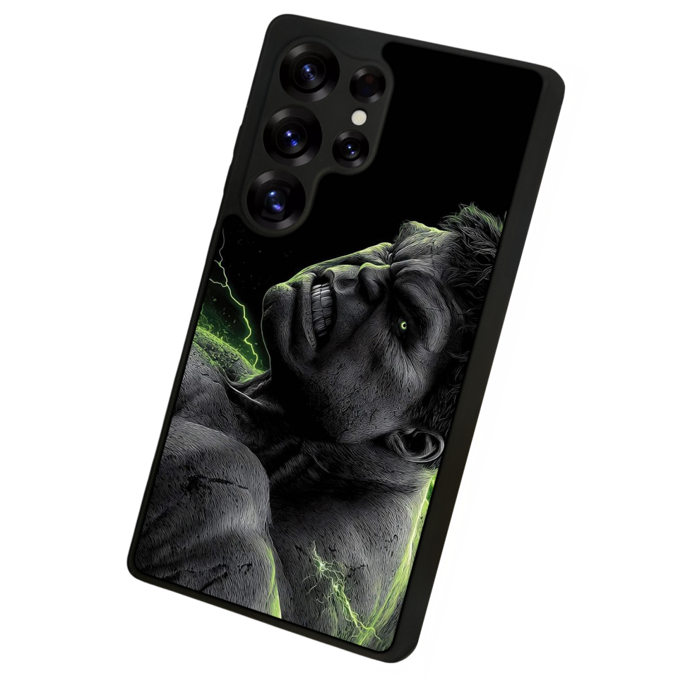 Samsung Galaxy S25 Ultra Uyumlu Hulk Tasarımlı Glossy Premium Kılıf