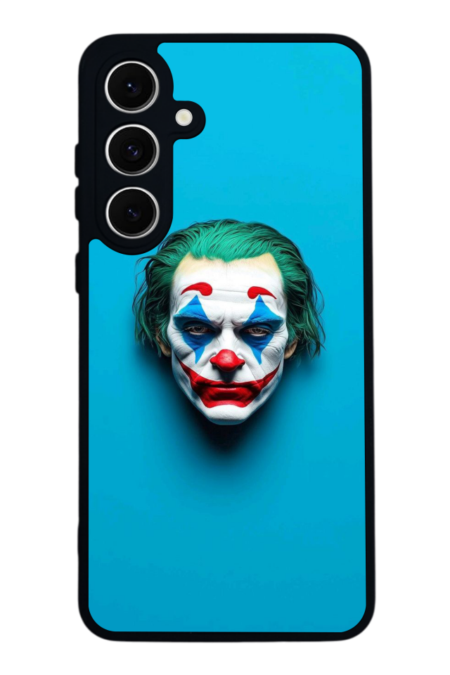 Samsung Galaxy S24 FE Uyumlu Joker Tasarımlı Glossy Premium Kılıf