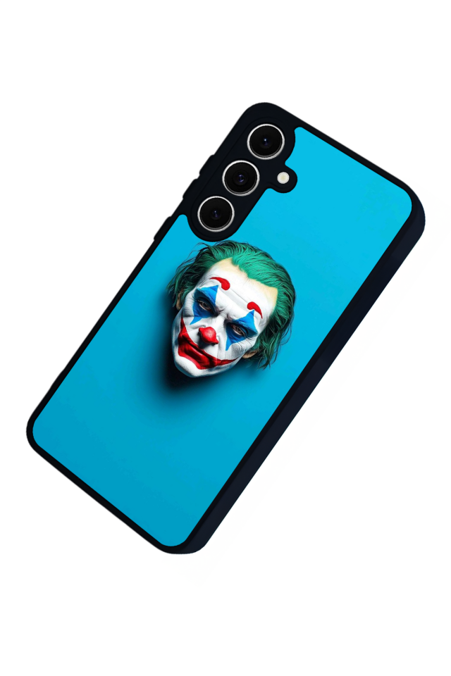 Samsung Galaxy S24 FE Uyumlu Joker Tasarımlı Glossy Premium Kılıf