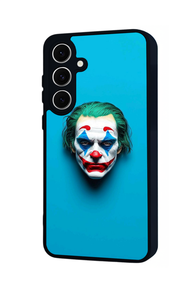 Samsung Galaxy S24 FE Uyumlu Joker Tasarımlı Glossy Premium Kılıf