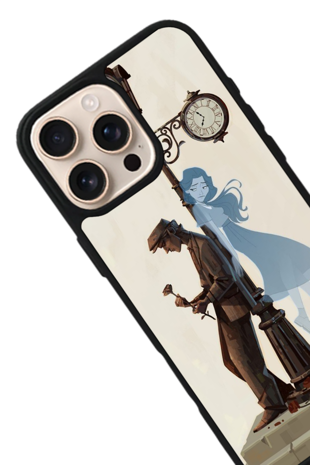 iPhone 16 Pro Uyumlu Kalp Love Tasarımlı Glossy Premium Kılıf