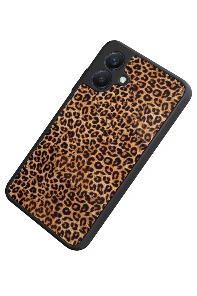 Samsung Galaxy A07 Uyumlu Leopar Tasarımlı Glossy Premium Kılıf