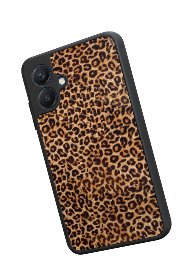 Samsung Galaxy A07 Uyumlu Leopar Tasarımlı Glossy Premium Kılıf