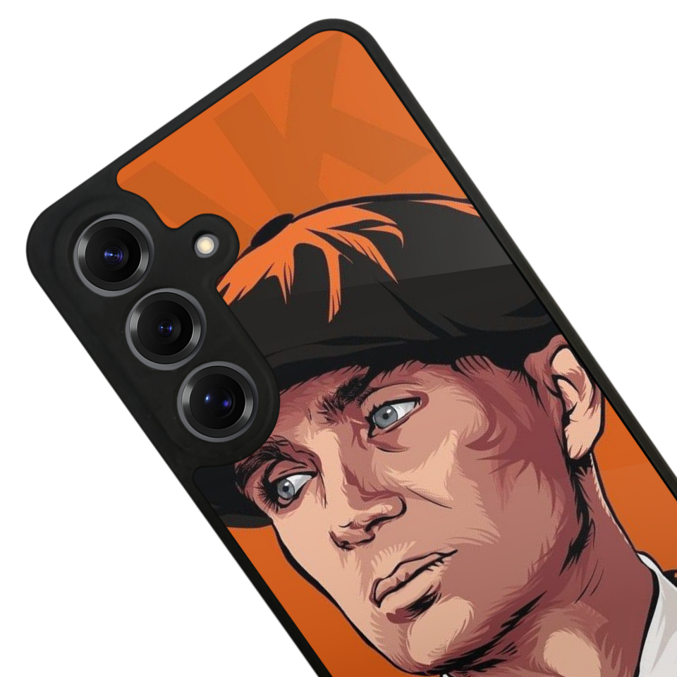 Samsung Galaxy S25 Uyumlu Peaky Blinders Tasarımlı Glossy Premium Kılıf