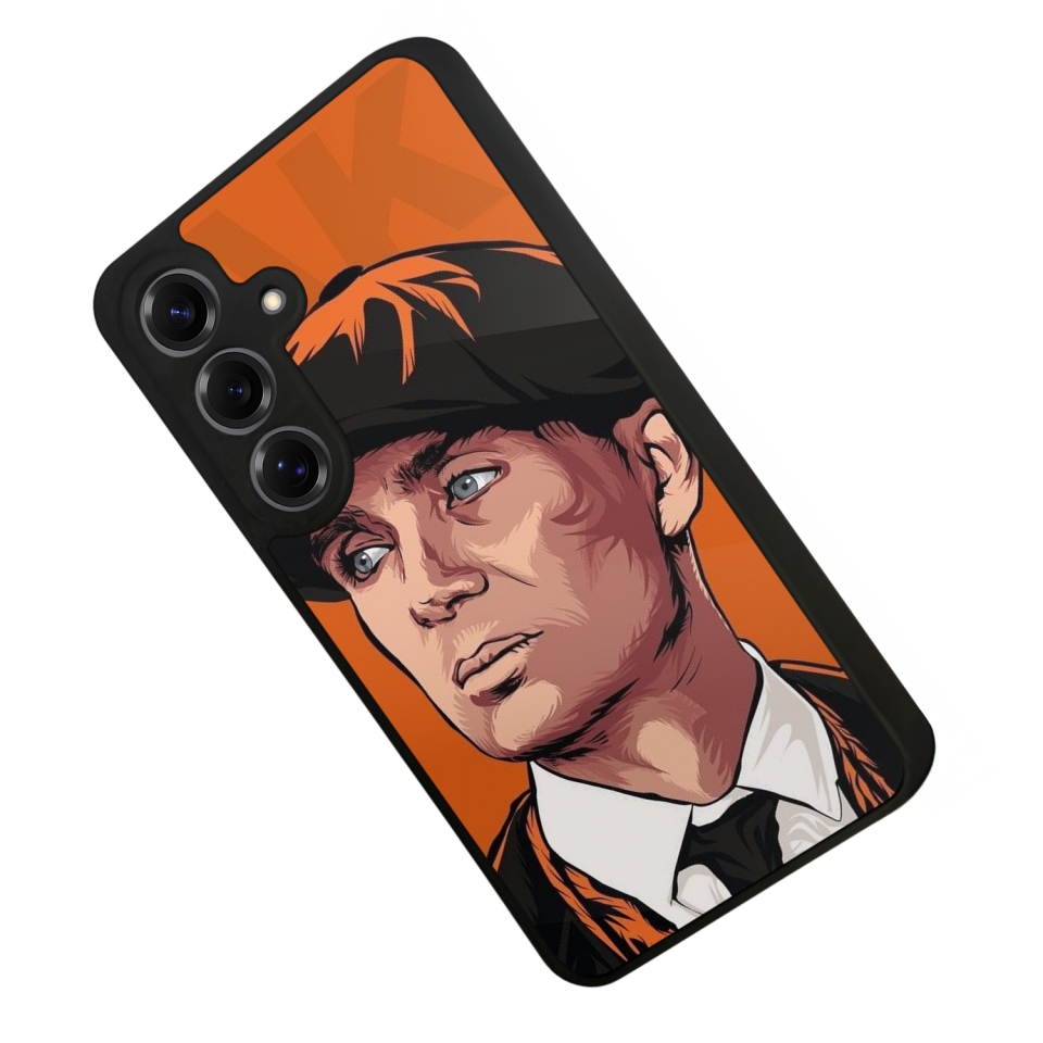Samsung Galaxy S25 Uyumlu Peaky Blinders Tasarımlı Glossy Premium Kılıf