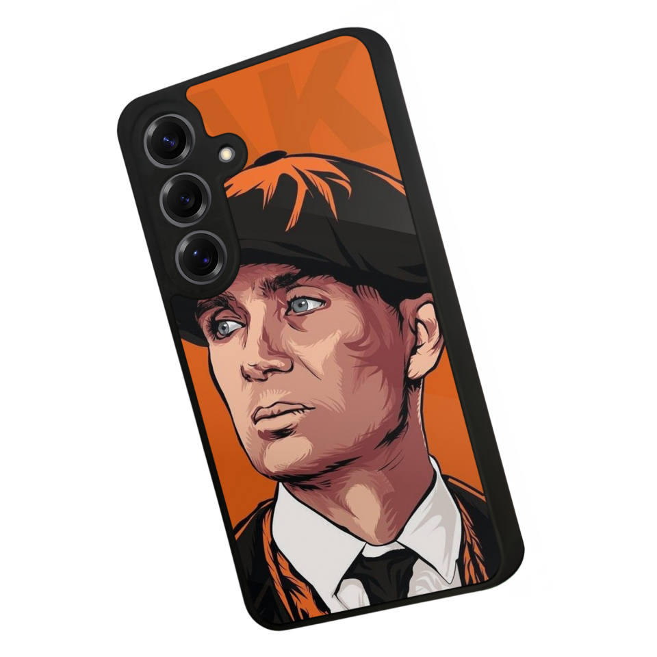 Samsung Galaxy S25 Uyumlu Peaky Blinders Tasarımlı Glossy Premium Kılıf