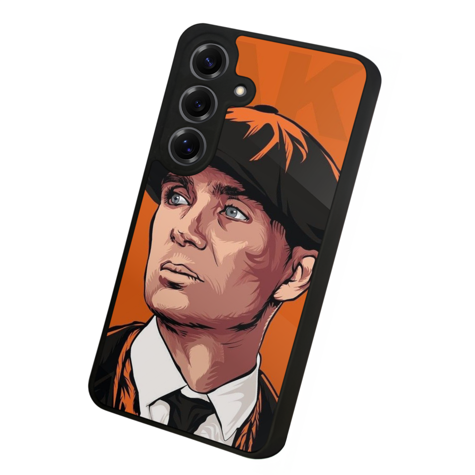 Samsung Galaxy S25 Uyumlu Peaky Blinders Tasarımlı Glossy Premium Kılıf