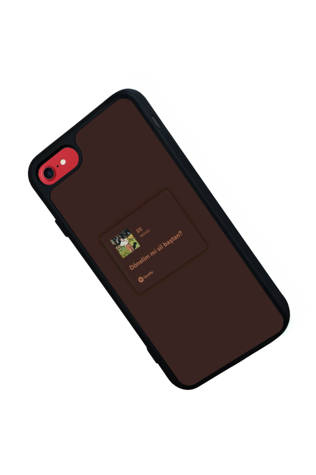 iPhone 7 Uyumlu Sarki Sozleri Tasarımlı Glossy Premium Kılıf