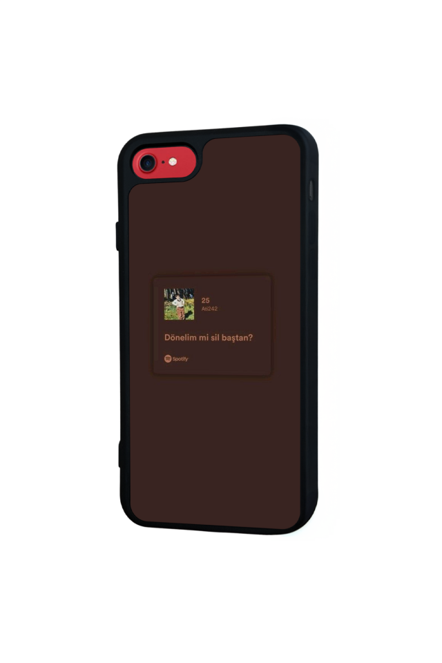 iPhone 7 Uyumlu Sarki Sozleri Tasarımlı Glossy Premium Kılıf