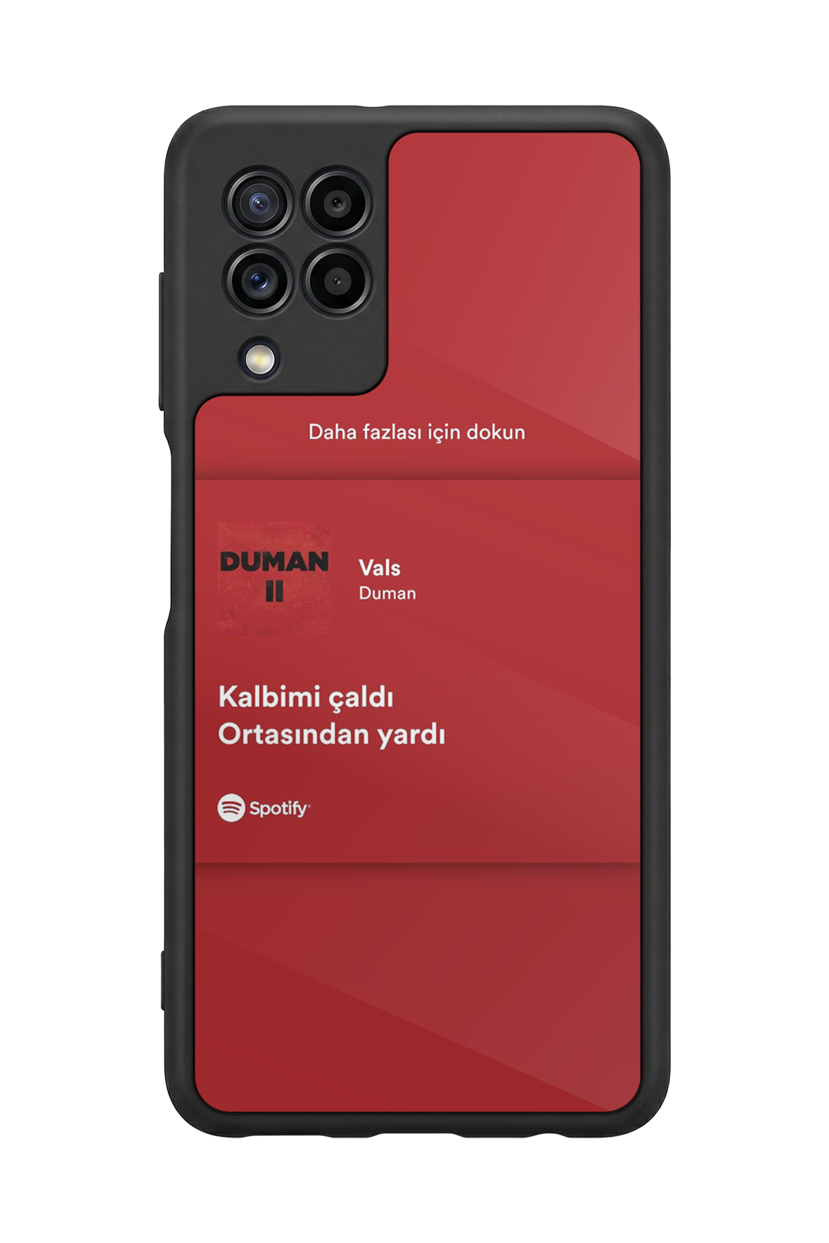 Samsung Galaxy M32 Uyumlu Sarki Sozleri Tasarımlı Glossy Premium Kılıf