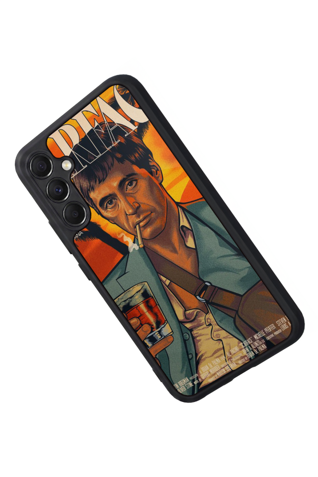 Samsung Galaxy M34 Uyumlu Scarface Tasarımlı Glossy Premium Kılıf