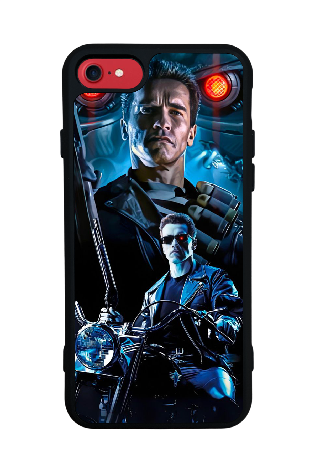 iPhone 8 Uyumlu Terminator Tasarımlı Glossy Premium Kılıf