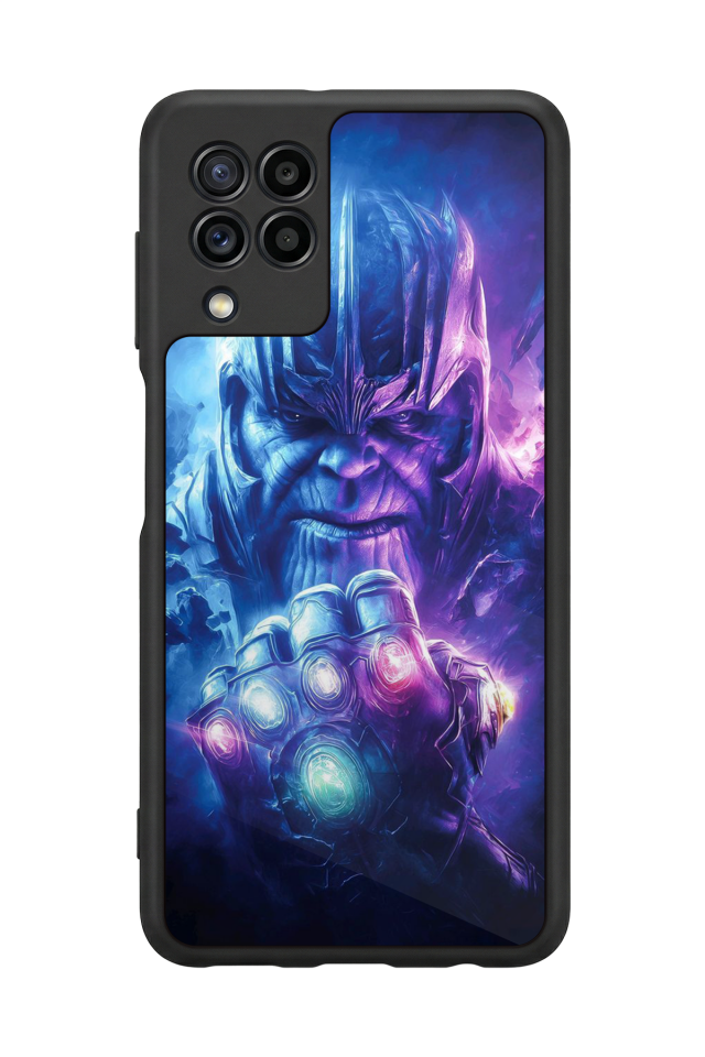Samsung Galaxy M22 Uyumlu Thanos Tasarımlı Glossy Premium Kılıf